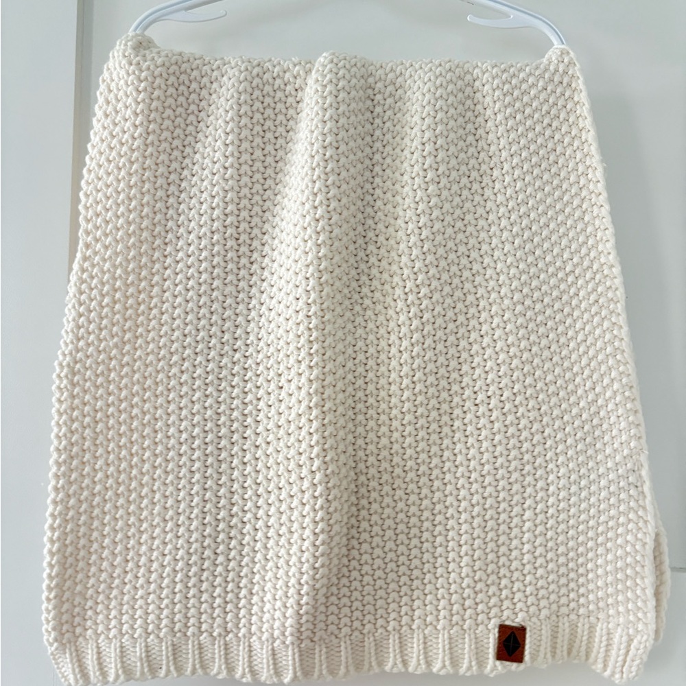 Kyte BABY Chunky Knit Baby Blanket - Cloud